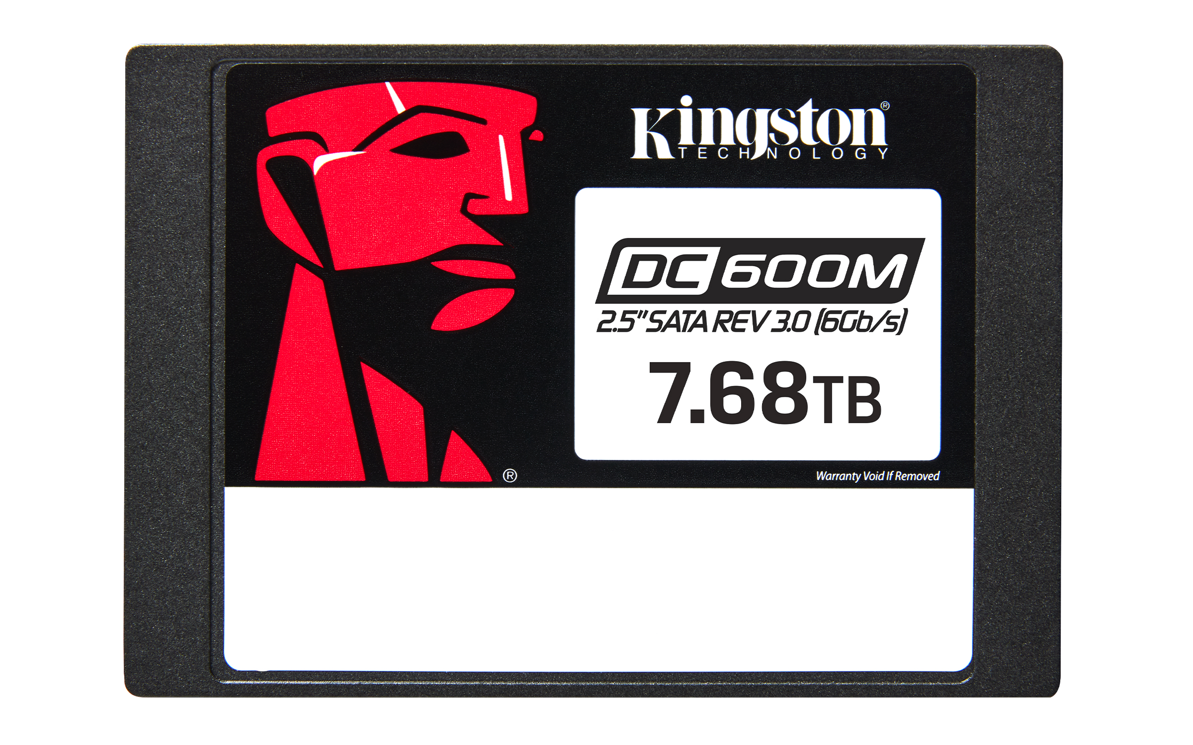 Dysk SSD Kingston 7.68TB model DC600M.