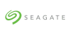 Logo firmy Seagate z zielonym smokiem.